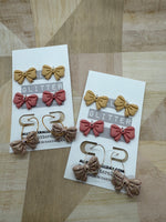 Agad exclusive 3 perfect bow hoop set